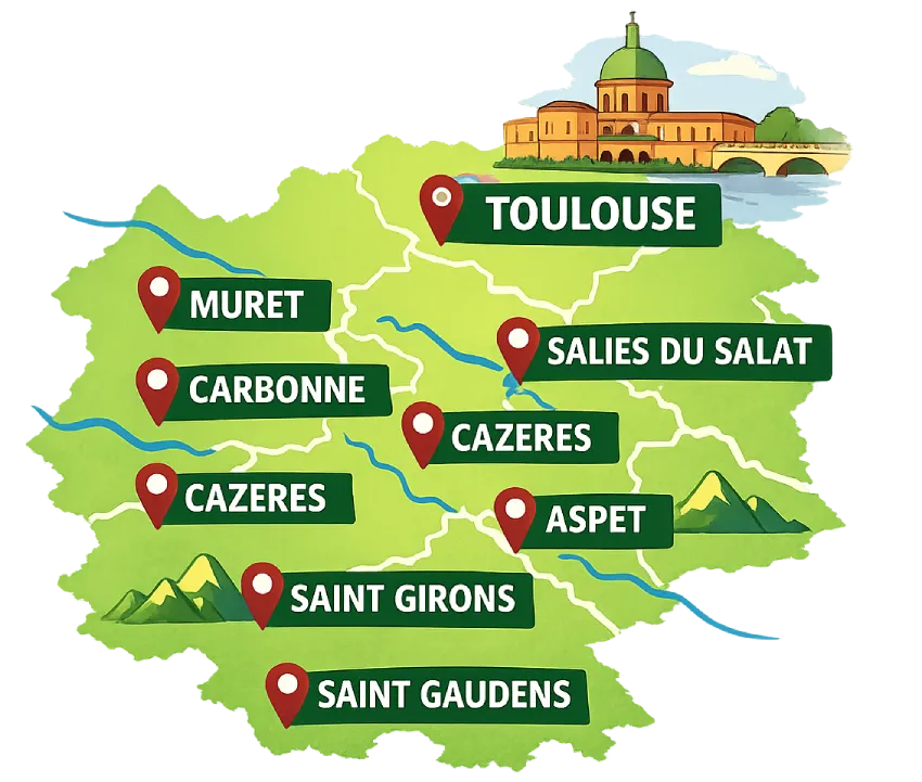 Artisan local Toulouse et ses allentours